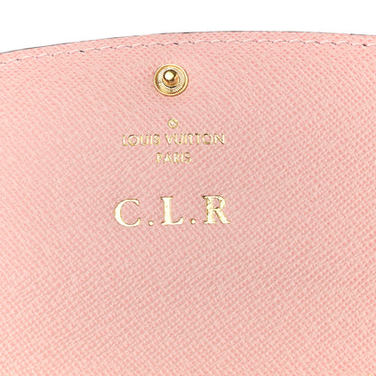 Louis Vuitton Monogram Emilie Wallet Rose Ballerine 6 of 8