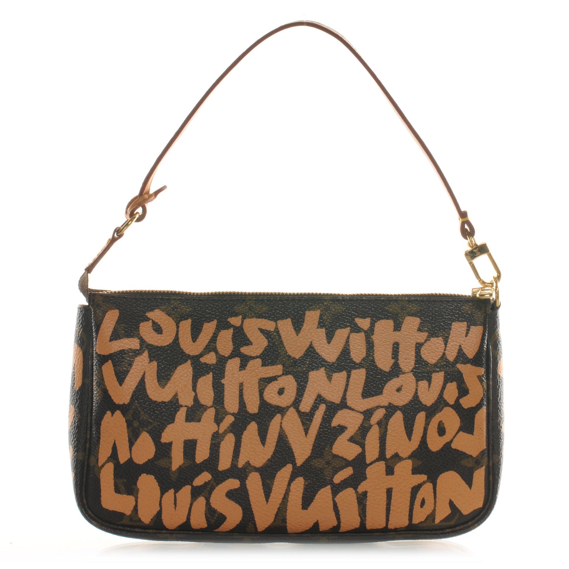Louis Vuitton Monogram Graffiti Pochette Accessories Peach 1 of 7