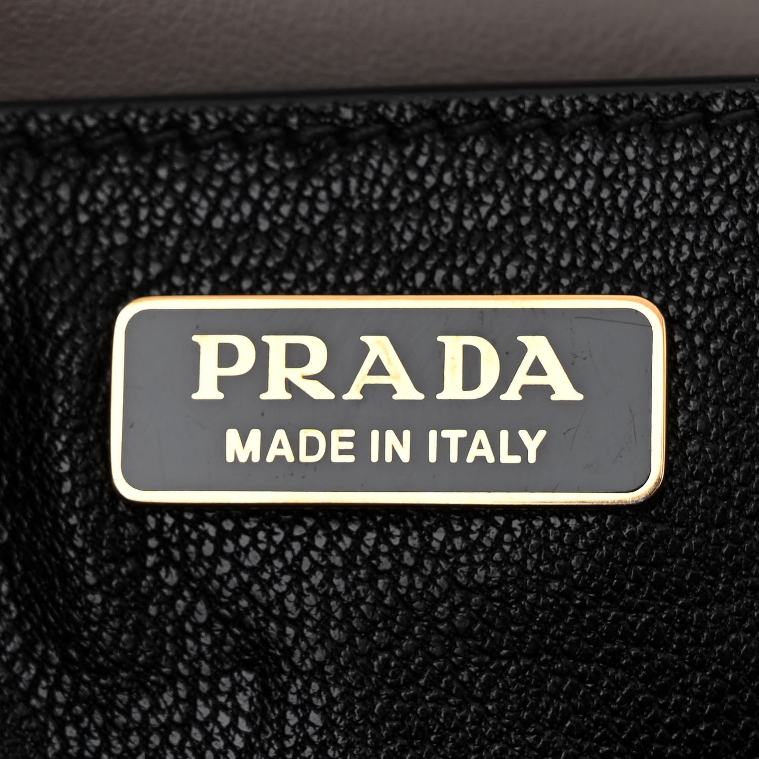 Prada City Calfskin Saffiano Cahier Bag Mercurio Black 6 of 11