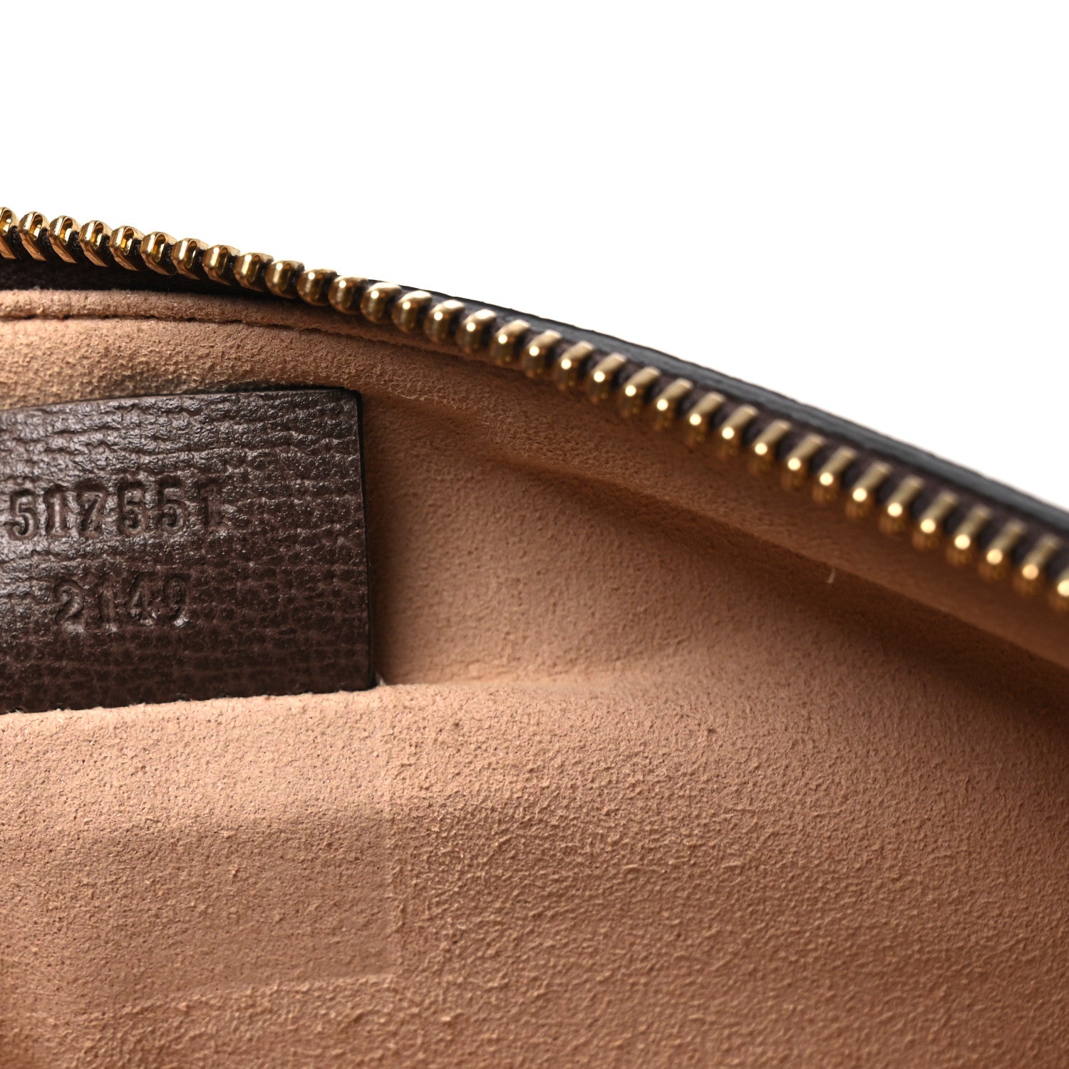 Gucci GG Supreme Monogram Large Ophidia Pouch Clutch Brown 7 of 9