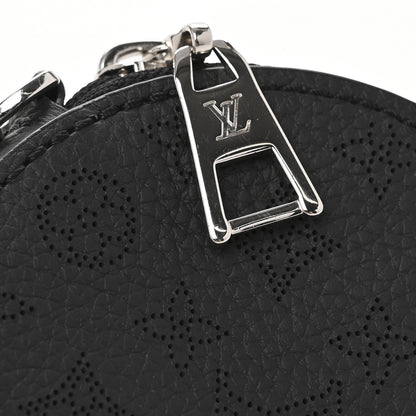 Louis Vuitton Mahina Round Coin Purse Black 7 of 7