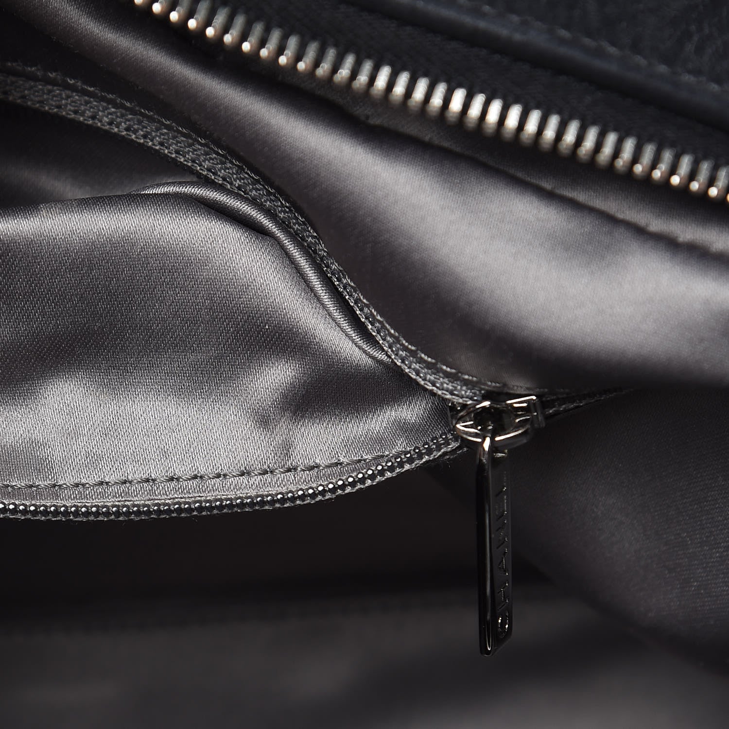 Chanel Lambskin Bubble Quilt Bowler Black 10 of 15