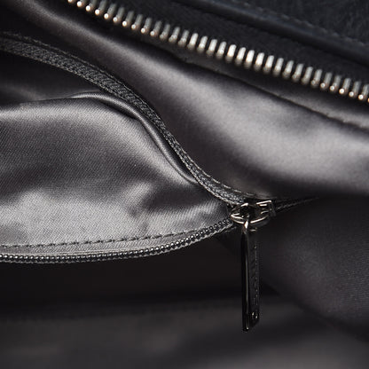 Chanel Lambskin Bubble Quilt Bowler Black 10 of 15