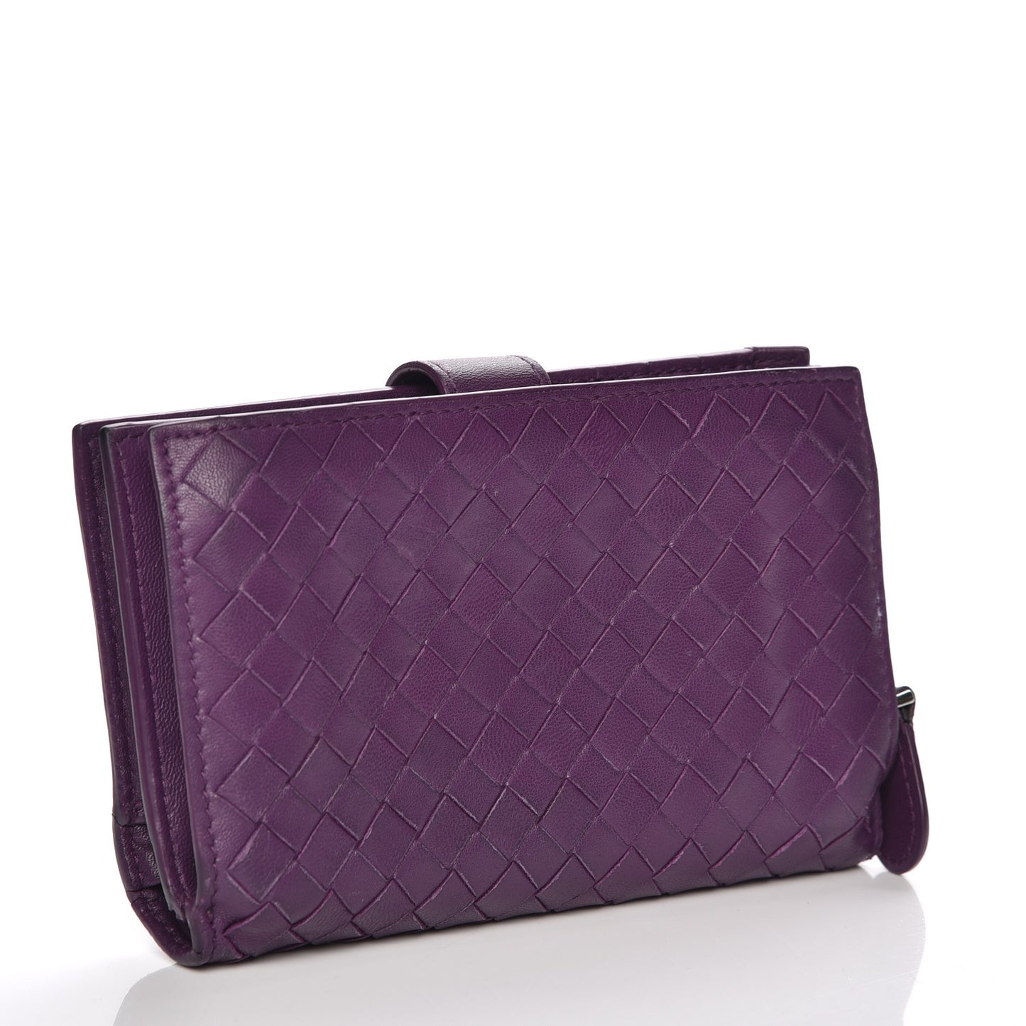 Nappa Intrecciato Continental Wallet Monalisa