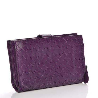 Bottega Veneta Nappa Intrecciato Continental Wallet Monalisa 3 of 9