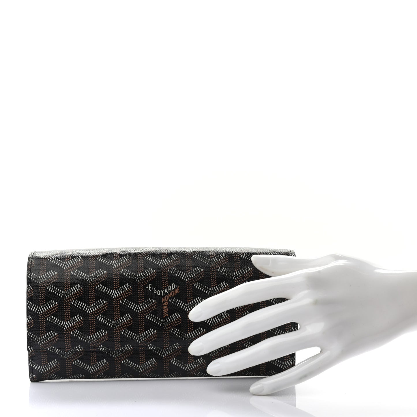 Goyardine Varenne Long Wallet Black