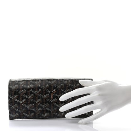 Goyard Goyardine Varenne Long Wallet Black 2 of 7