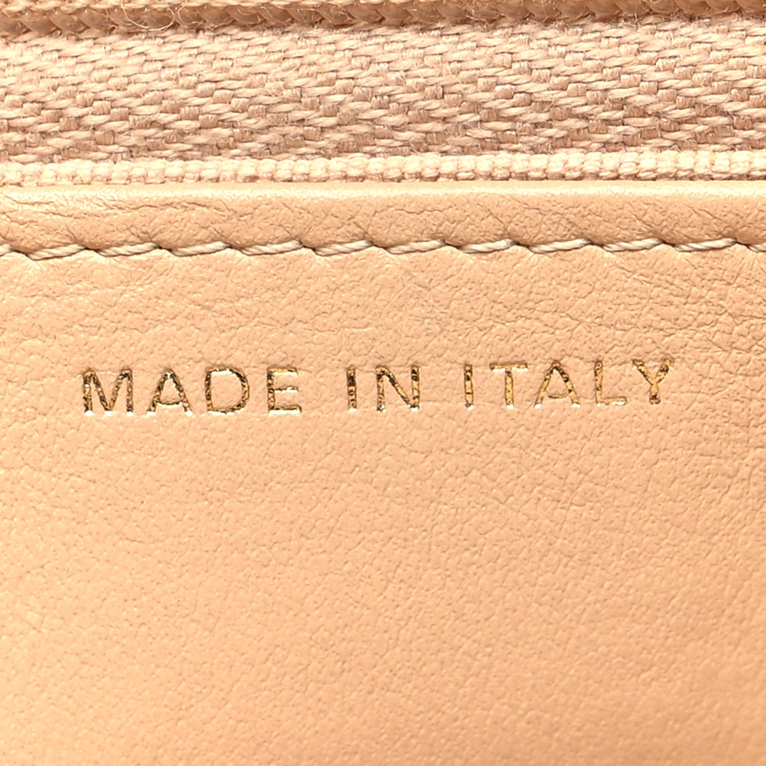 Chanel Caviar Quilted Wallet On Chain WOC Beige 7 of 12