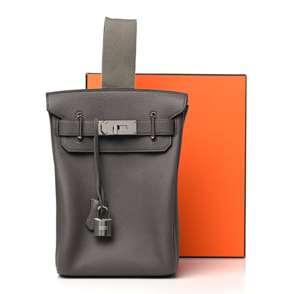 Hermes Togo Hac A Dos PM Backpack Etain 11 of 11