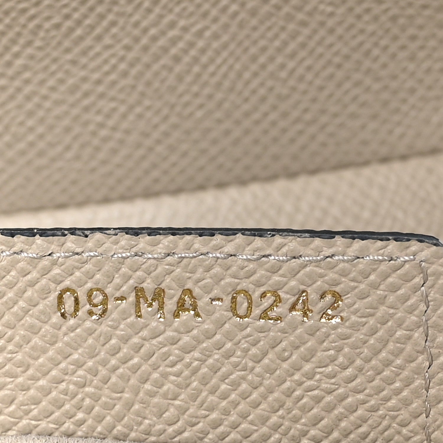 Christian Dior Grained Calfskin Saddle Bag Sand 7 of 10