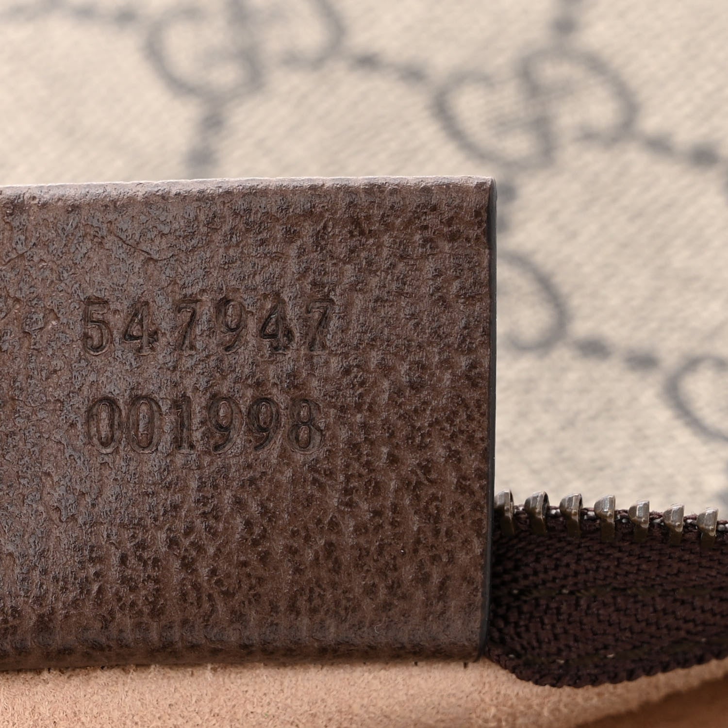 Gucci GG Supreme Monogram Web Ophidia Tote Brown 8 of 15