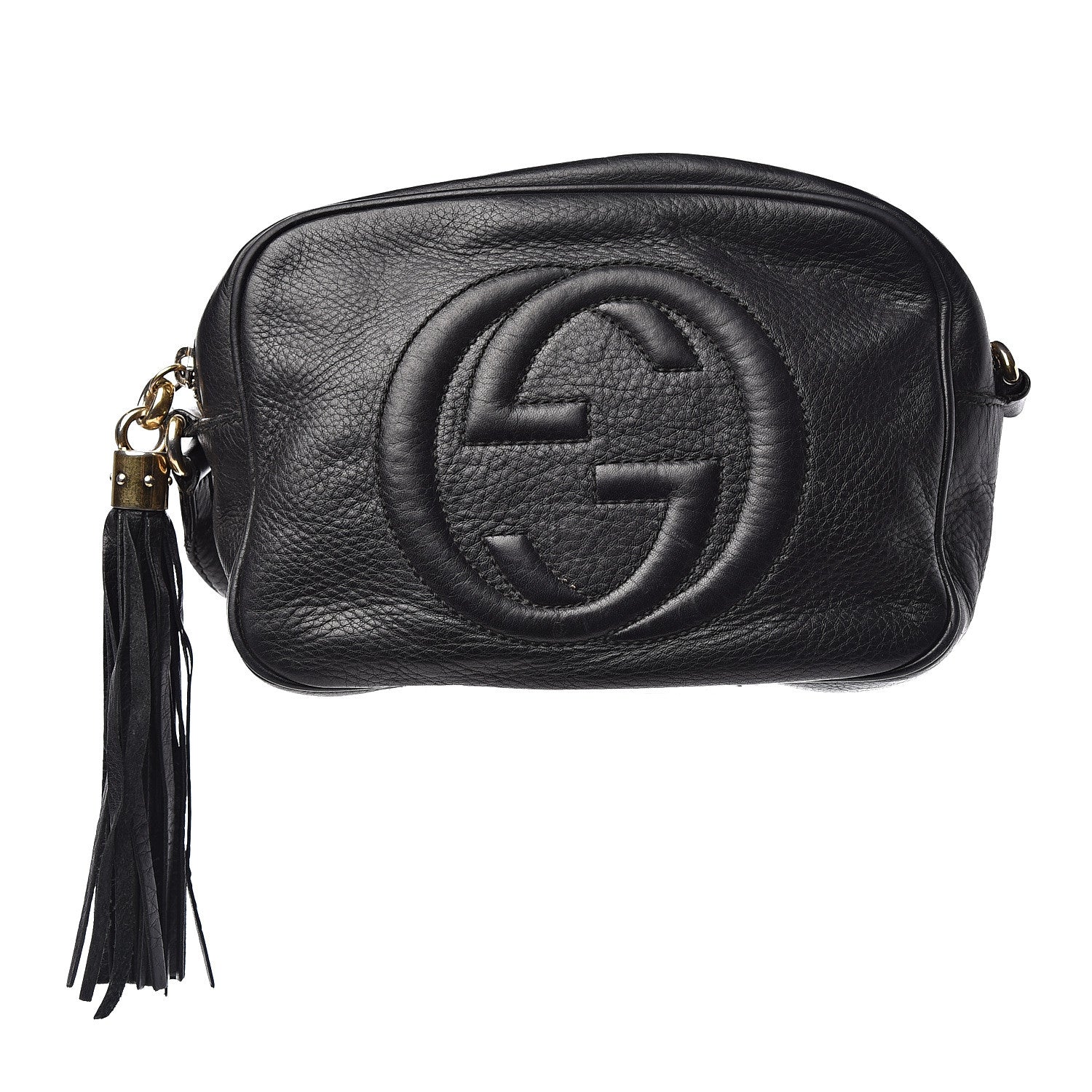 Gucci Pebbled Calfskin Small Soho Disco Bag Black 1 of 18