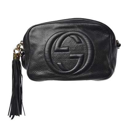 Gucci Pebbled Calfskin Small Soho Disco Bag Black 1 of 18