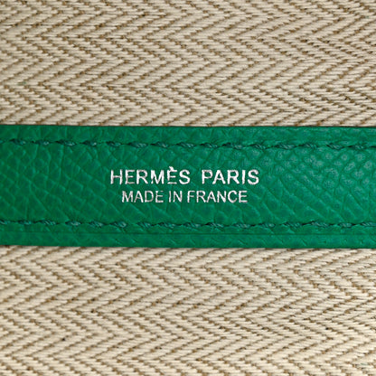 Hermes Epsom Garden Party Tote 30 TPM Vert Jade 6 of 11