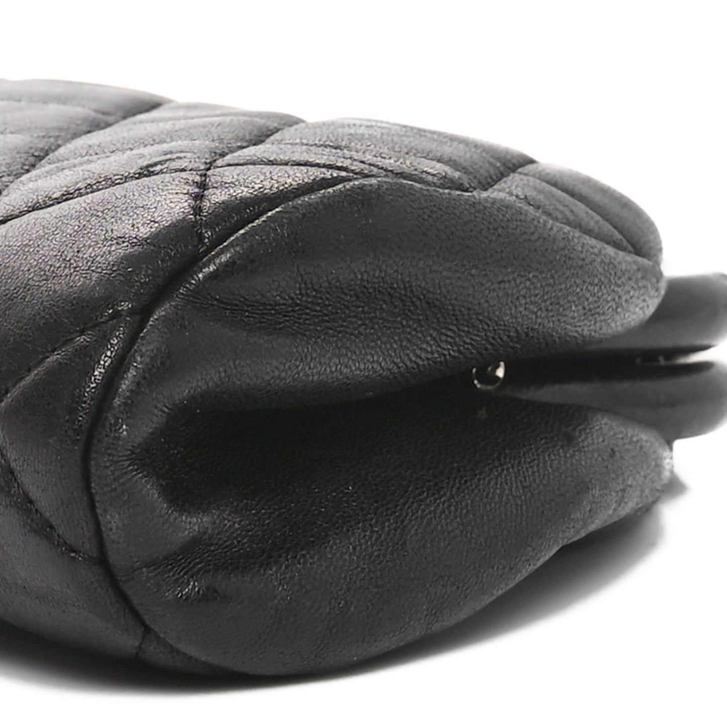 Lambskin Quilted Timeless Clutch Black