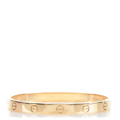 Cartier 18K Yellow Gold LOVE Bracelet 17 1 of 6