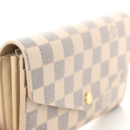 Louis Vuitton Damier Azur Sarah Wallet NM 9 of 9