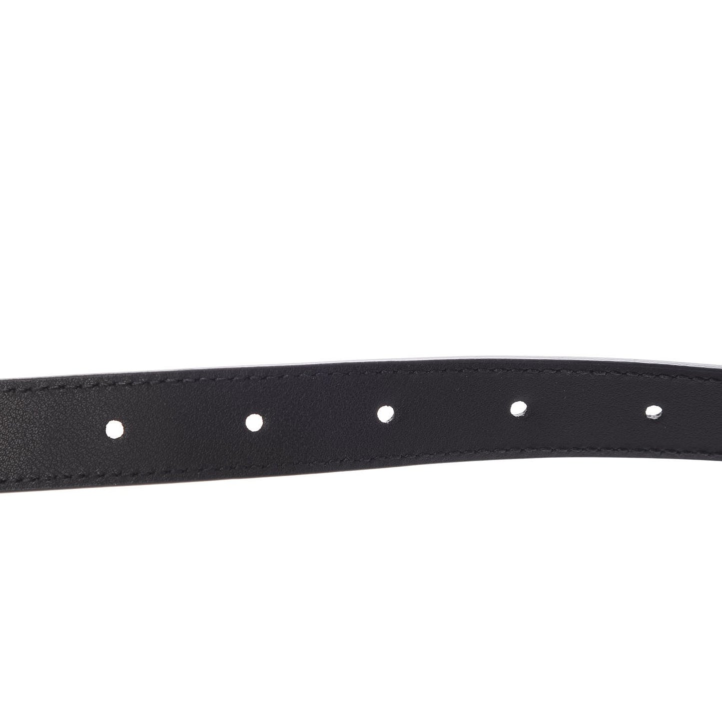 Calfskin Double G 20mm Belt 75 30 Black