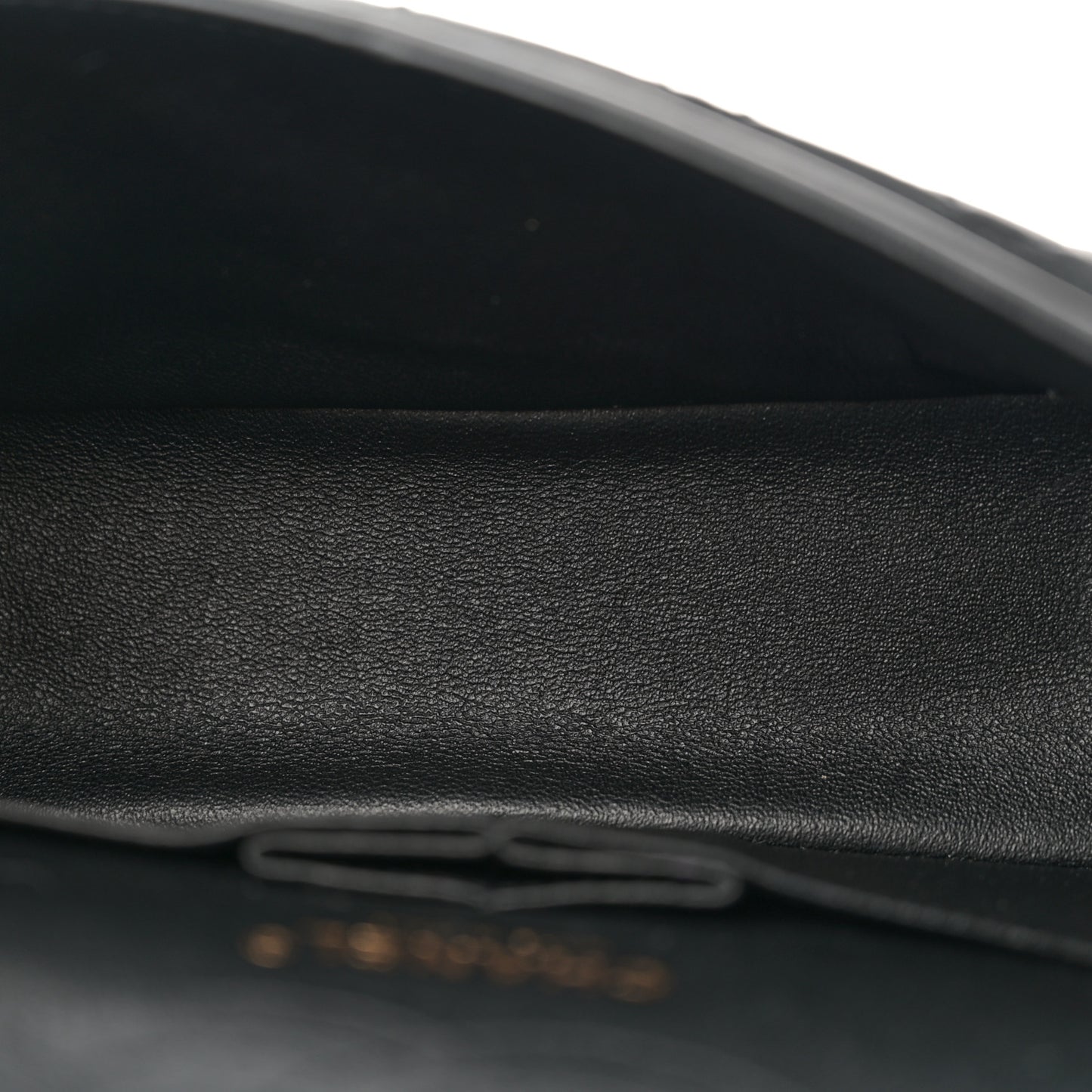 Calfskin Double Stitch 2.55 Reissue 224 Flap Black