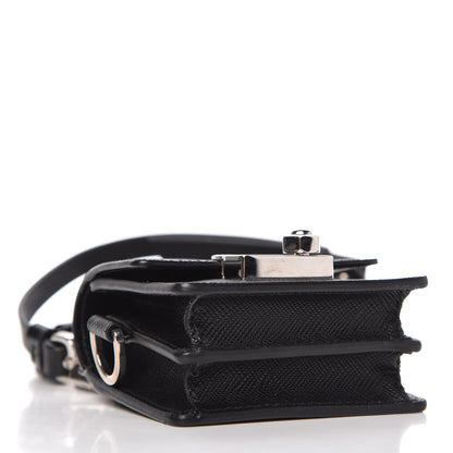 Prada Saffiano Lock Case Black 4 of 8