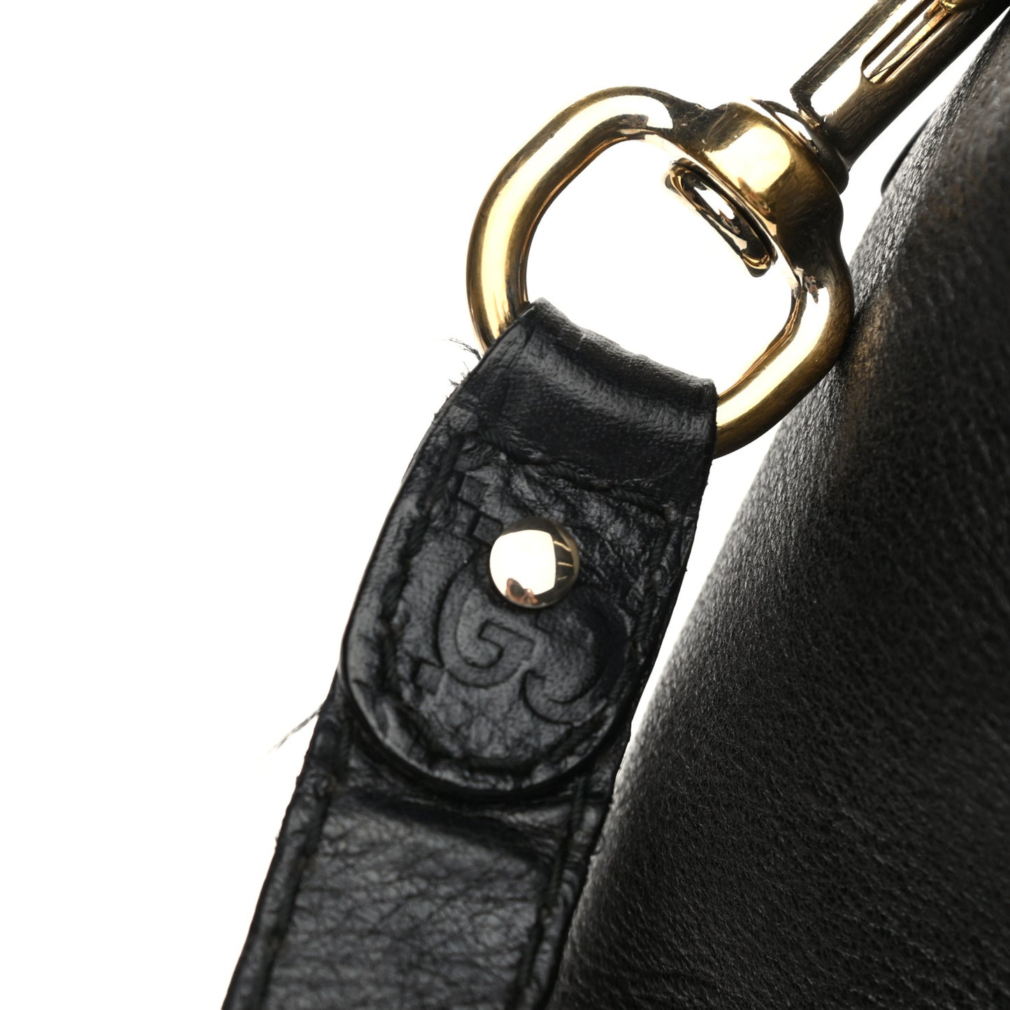Calfskin Medium Indy Top Handle Hobo Black