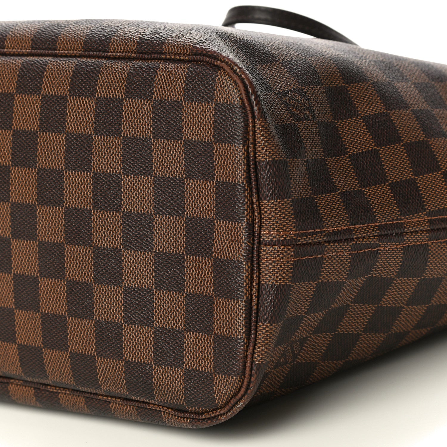 Louis Vuitton Damier Ebene Neo Neverfull MM Rose Ballerine 7 of 14