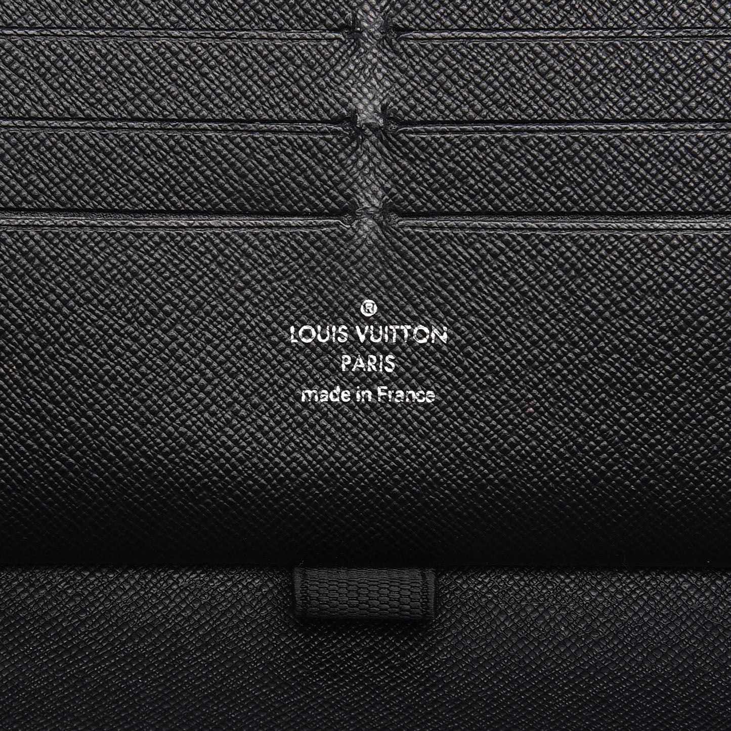 Epi Zippy Organizer Wallet Black