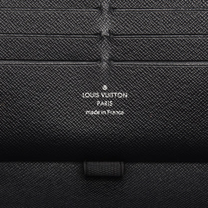 Louis Vuitton Epi Zippy Organizer Wallet Black 6 of 13