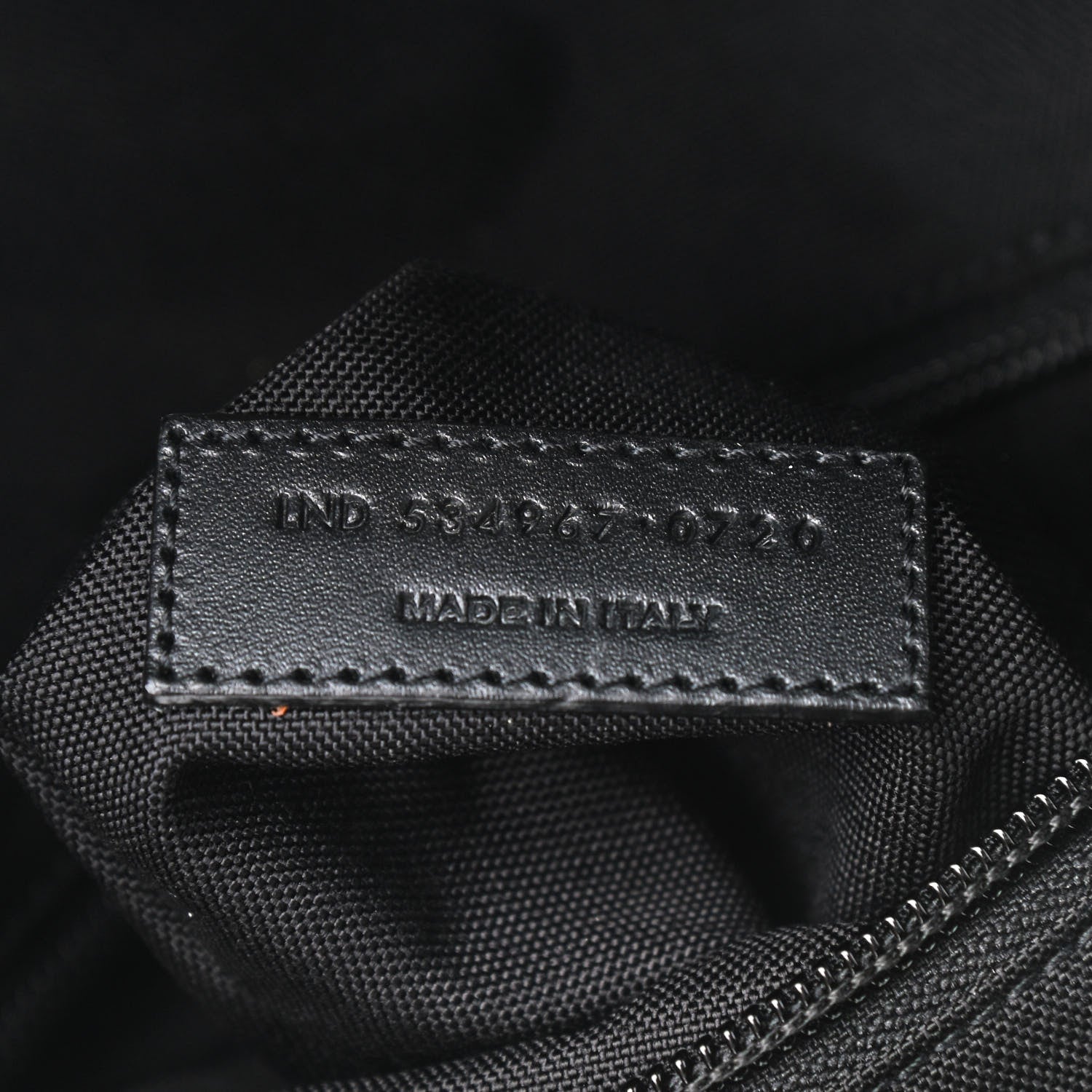 Saint Laurent Canvas Leopard Print City Backpack Black White 9 of 9