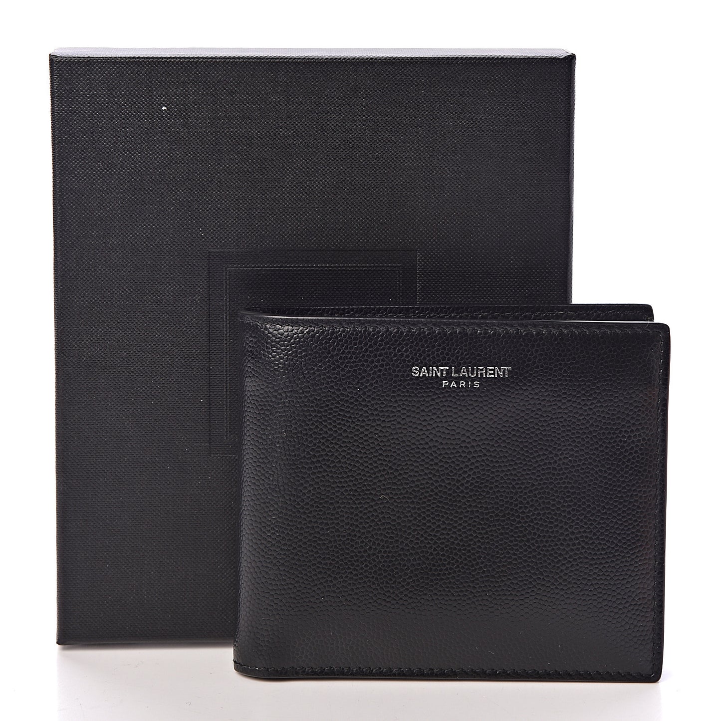 Grain De Poudre Paris East West Wallet Black