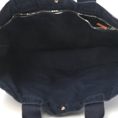 Hermes Canvas Fourre Tout MM Navy 4 of 7