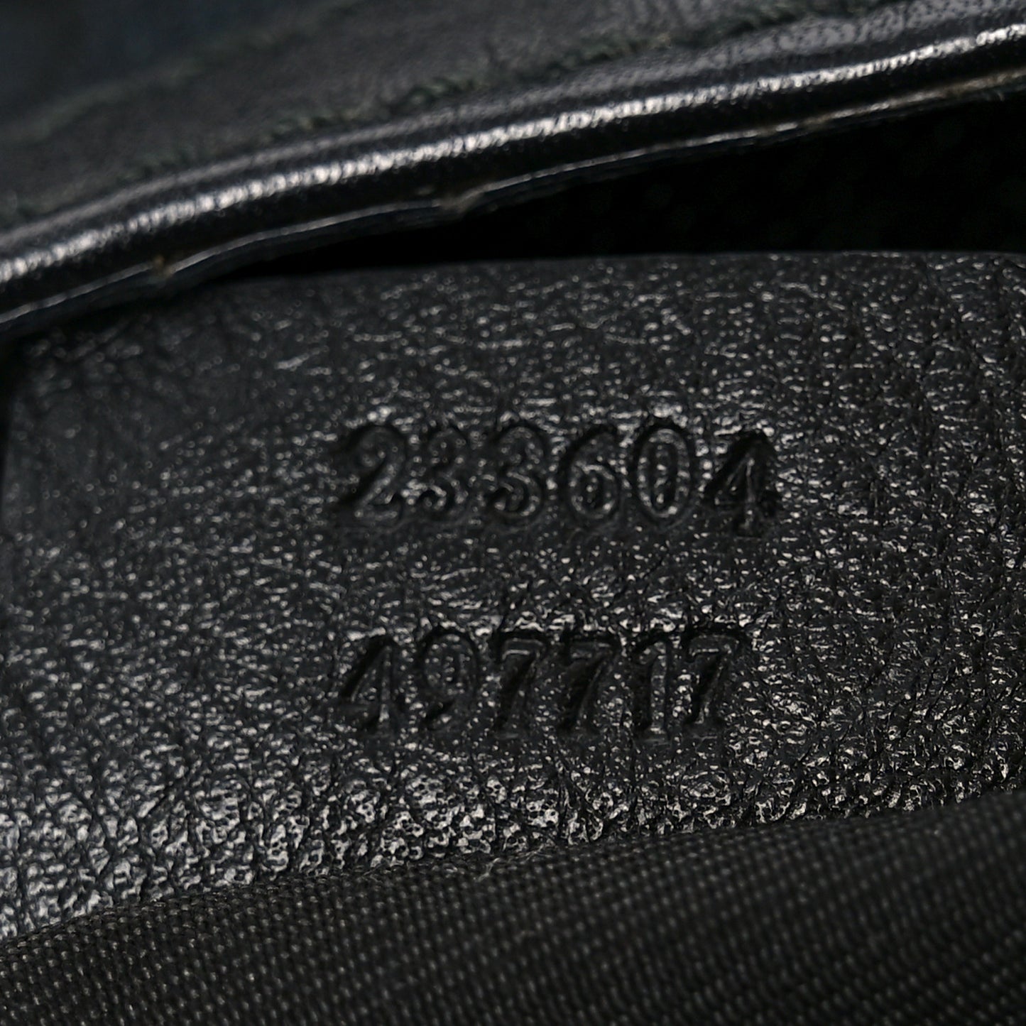 Monogram Large New Ladies Web Hobo Black