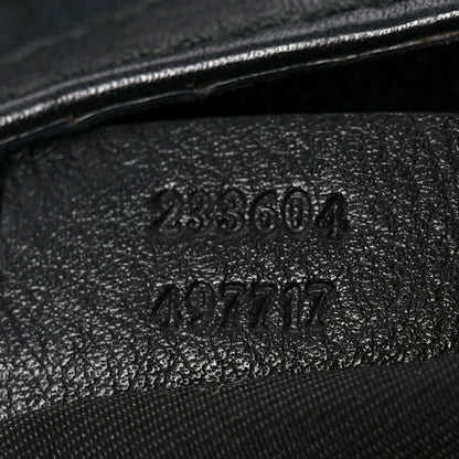 Gucci Monogram Large New Ladies Web Hobo Black 7 of 11