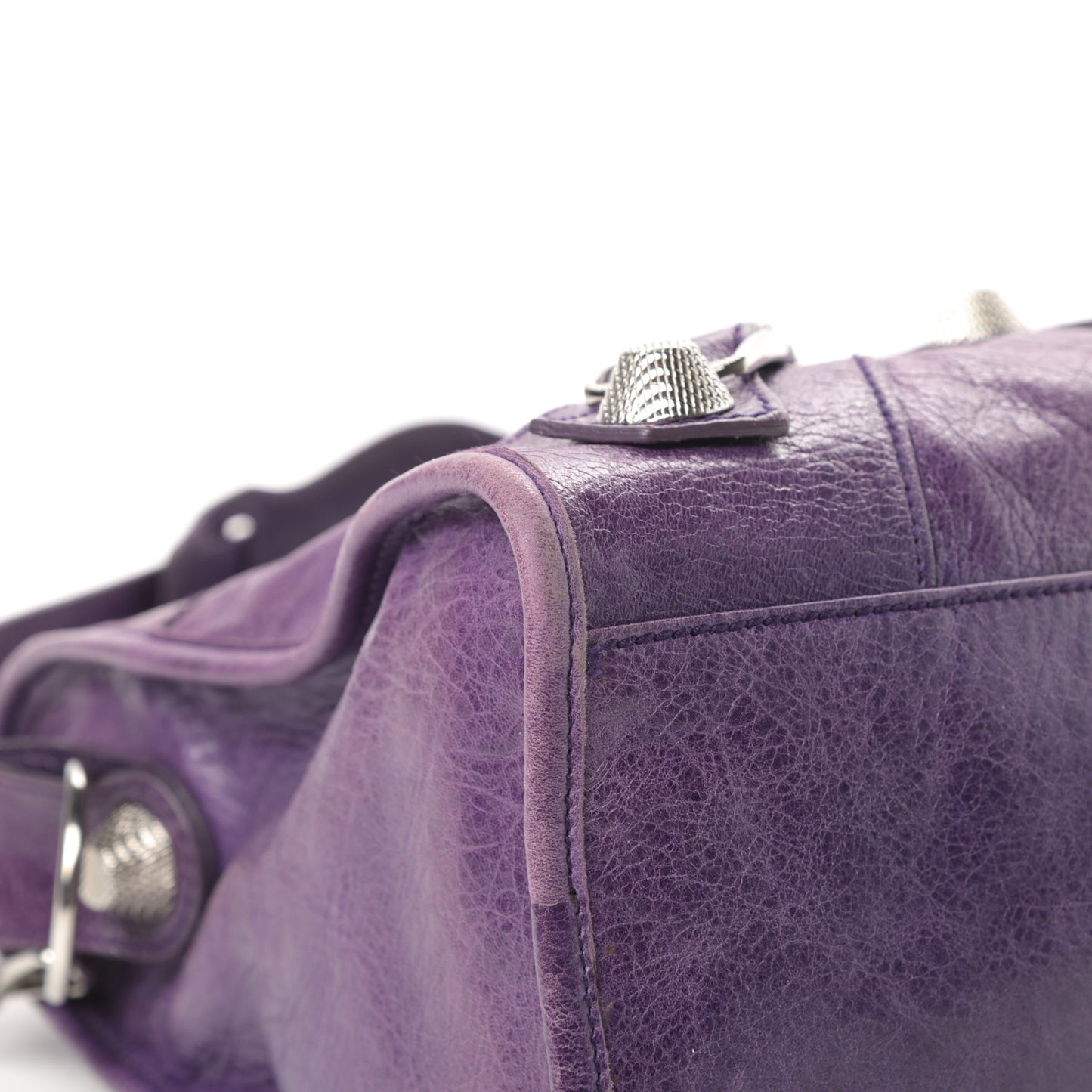 Agneau Giant 21 Silver Hardware City Raisin