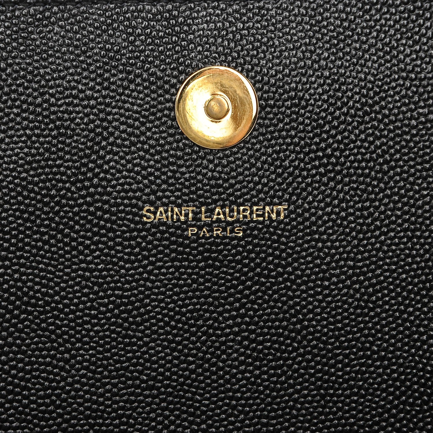 Saint Laurent Grain De Poudre Classic Monogram Kate Clutch Black 6 of 7