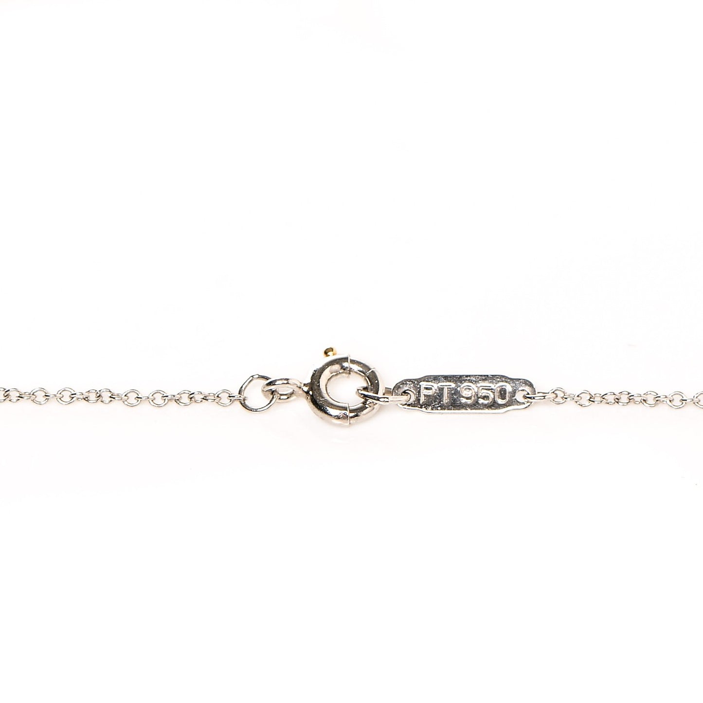 Platinum Diamond .17ct Solitaire Pendant Necklace