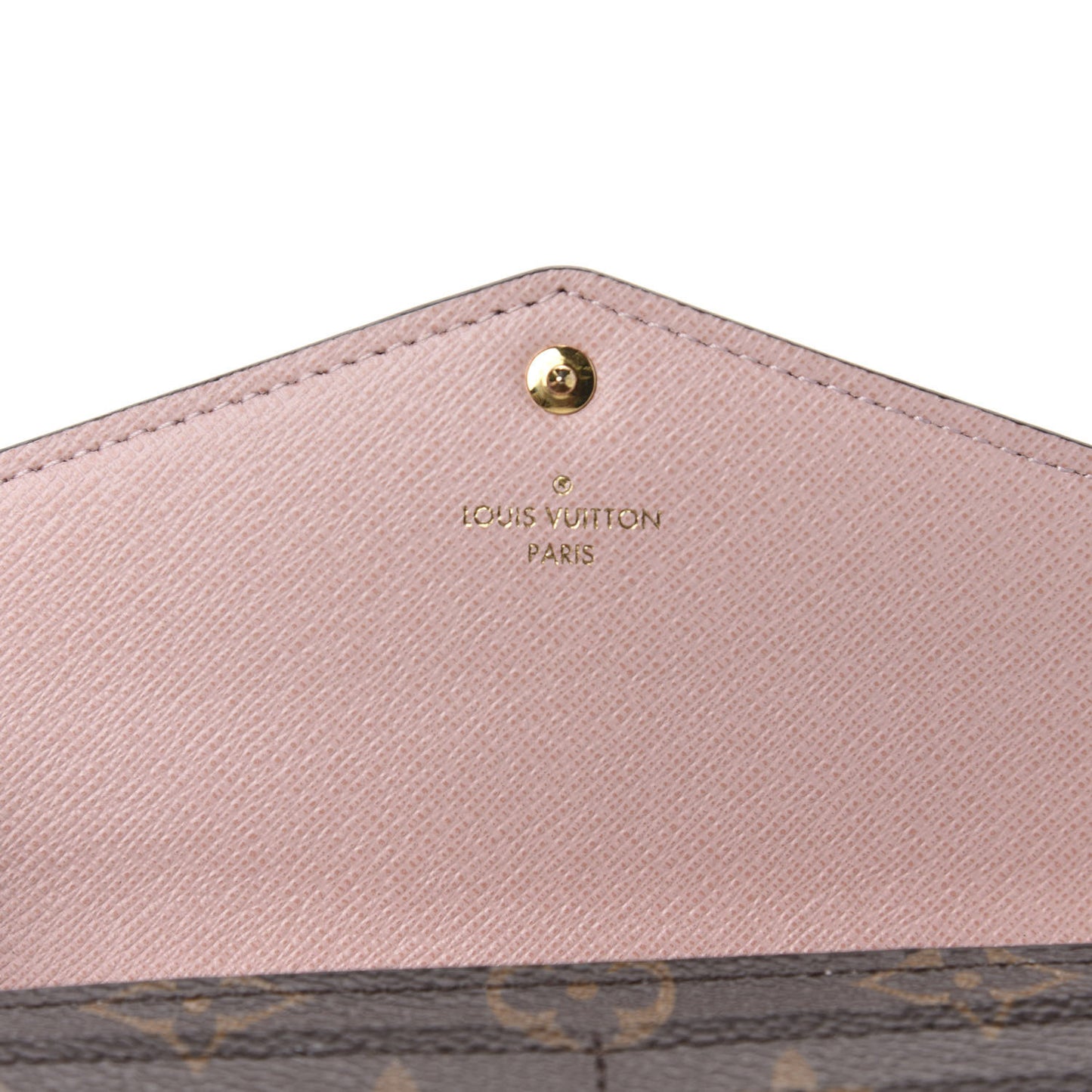 Monogram Sarah Wallet NM Rose Ballerine