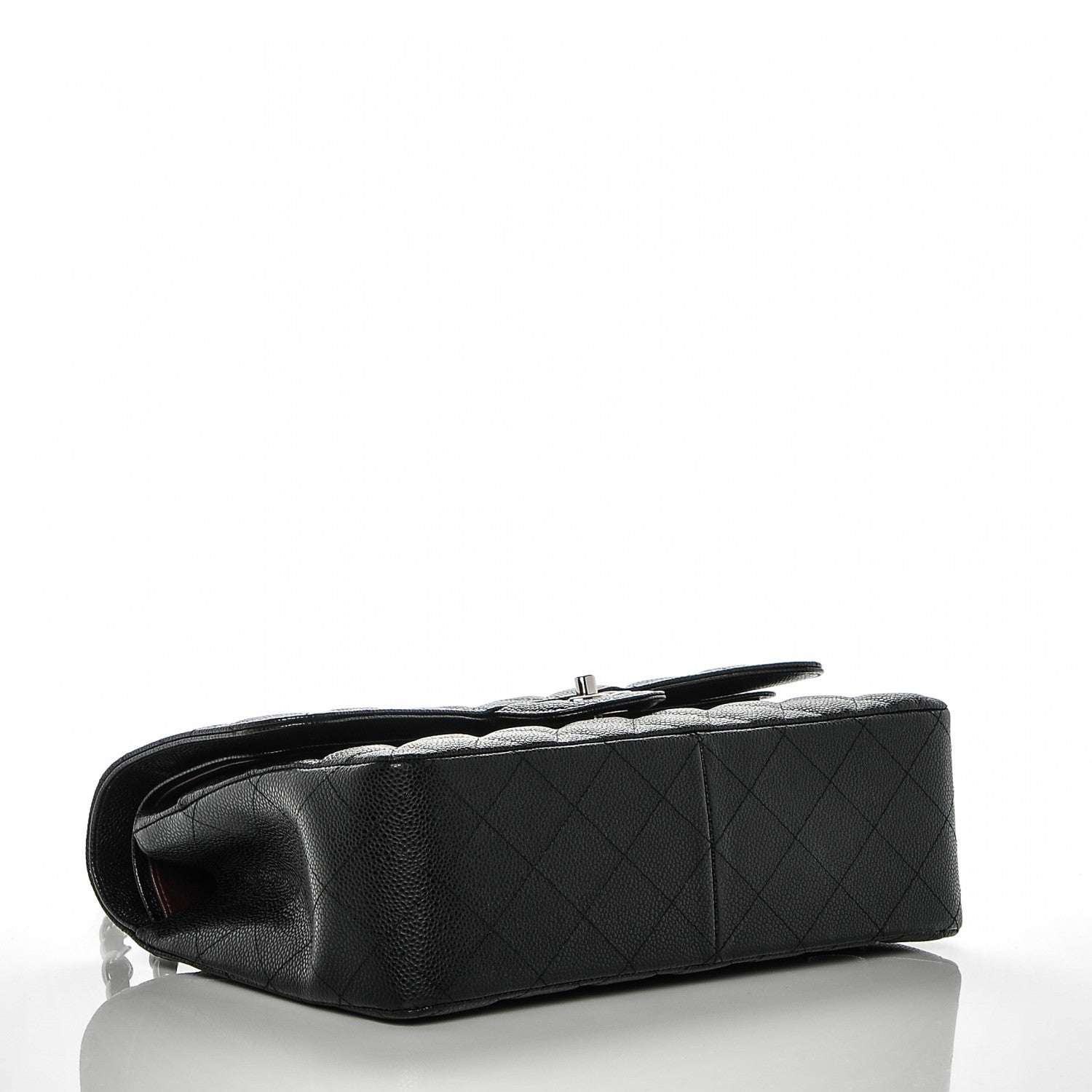 Chanel Caviar Quilted Jumbo Double Flap Black 4 of 7