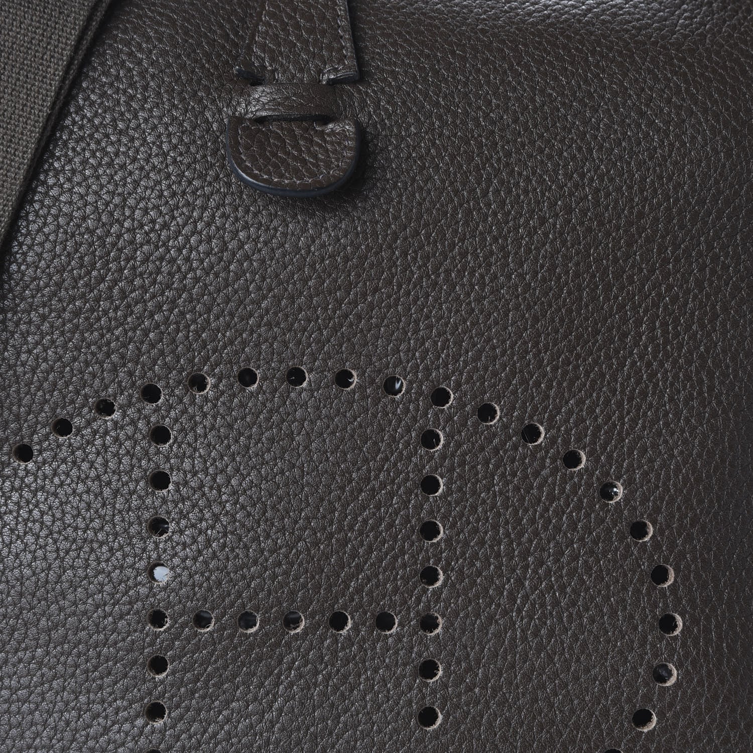 Hermes Taurillon Clemence Evelyne III PM Chocolate 9 of 9