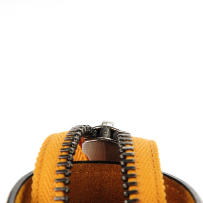 Celine Drummed Calfskin Mini Luggage Ocre 6 of 8