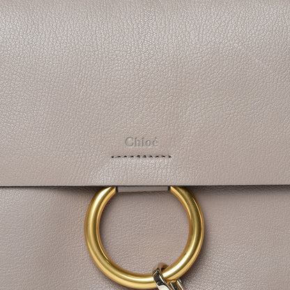 Chloe Goatskin Medium Faye Shoulder Bag Tan 12 of 15