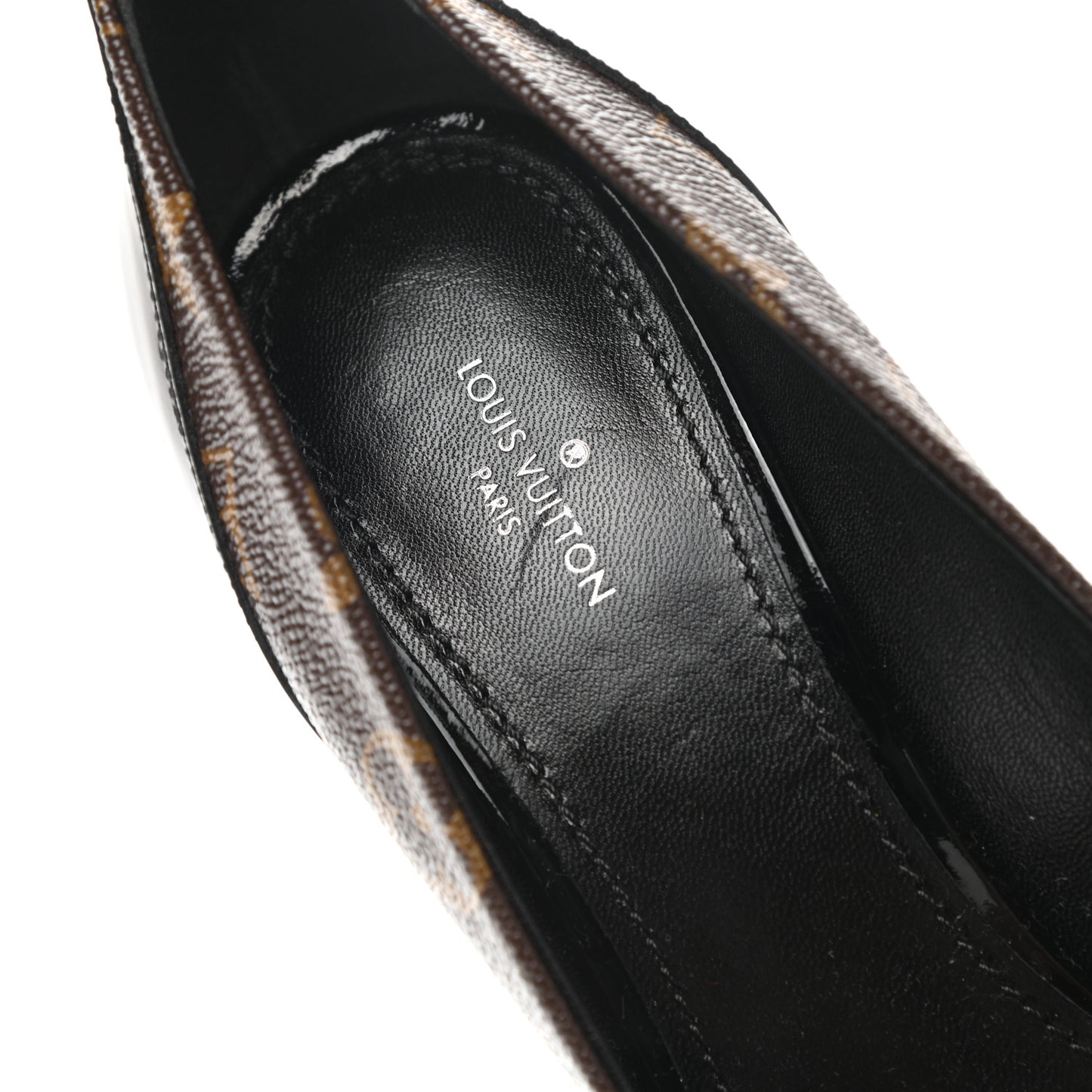 Monogram Cherie Pumps 39 Black