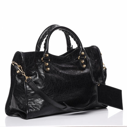 Balenciaga Agneau Giant 12 Gold Hardware City Black 4 of 8
