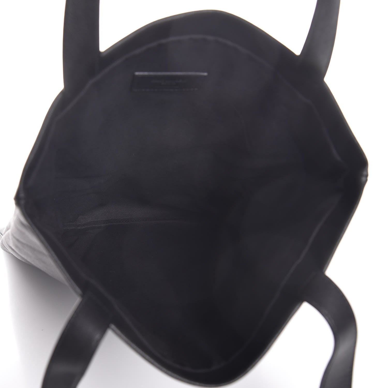 Saint Laurent Calfskin Tote Black 5 of 6