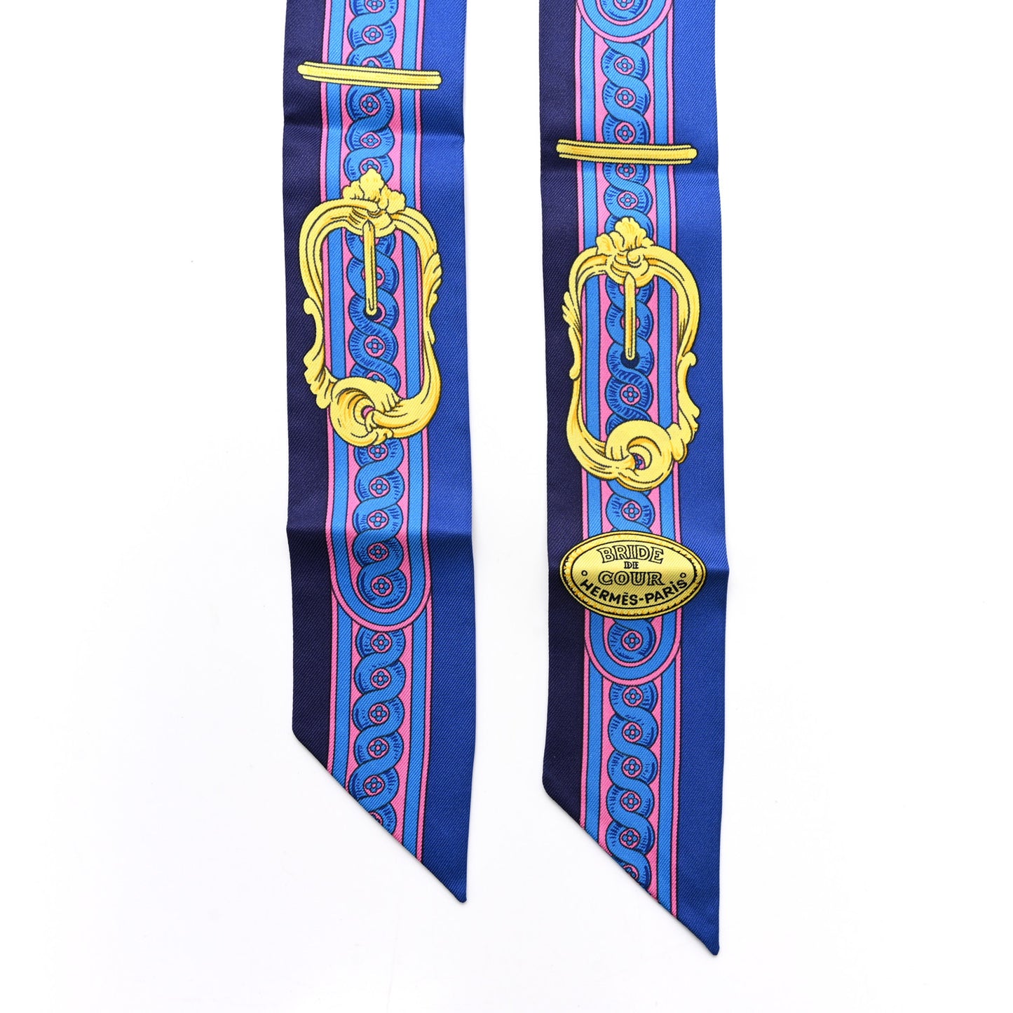 Silk Bride De Cour Twilly Indigo Rose Vif Gold