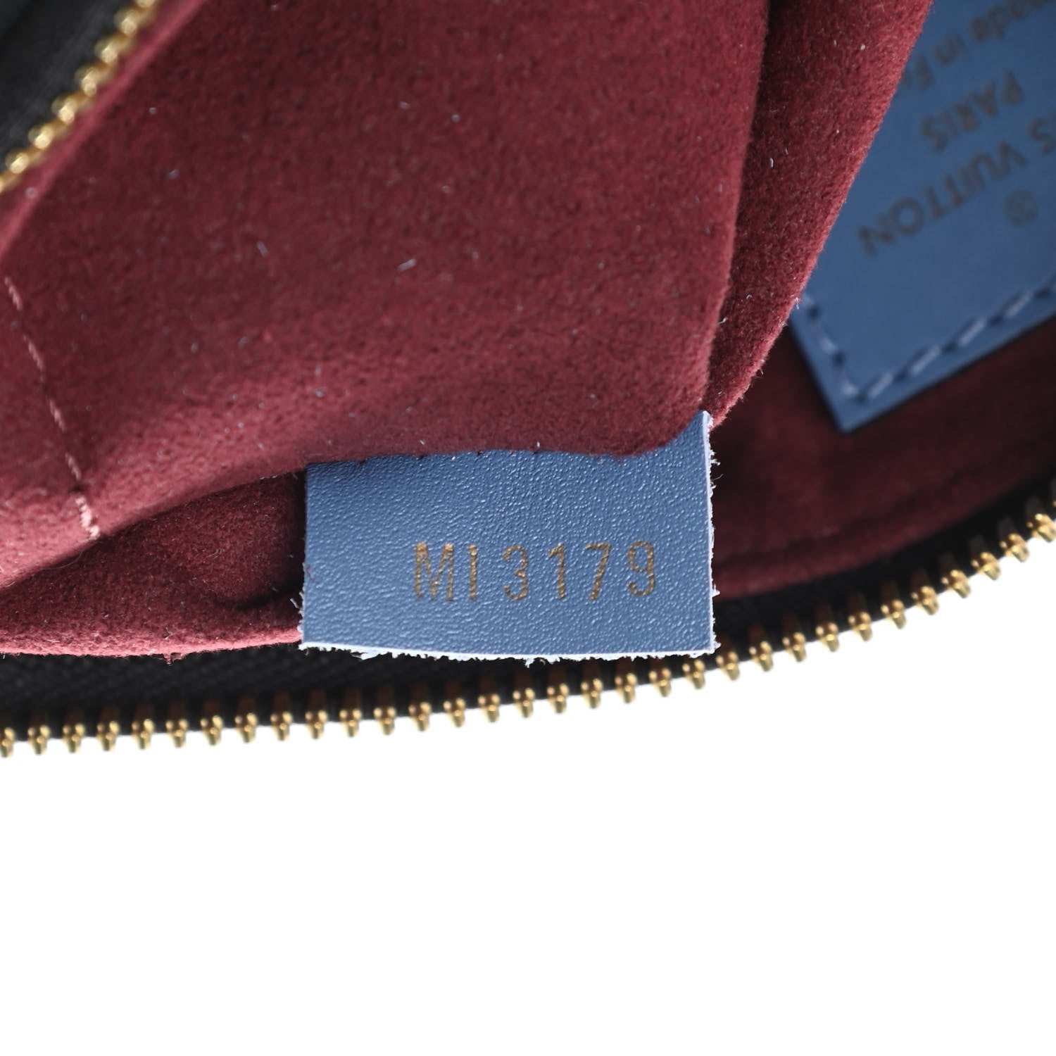 Louis Vuitton Monogram Beaubourg Hobo Mini Bordeaux Red Peach Safran Blue Jean Blue 7 of 11
