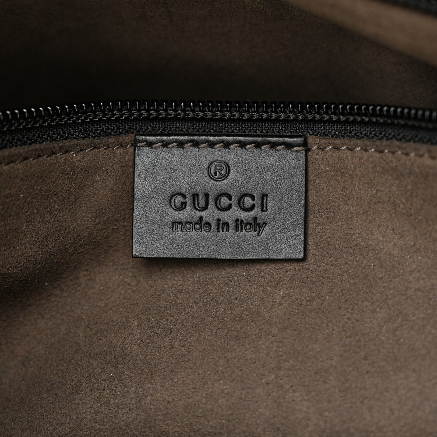 Guccissima Signature Small Messenger Bag Black