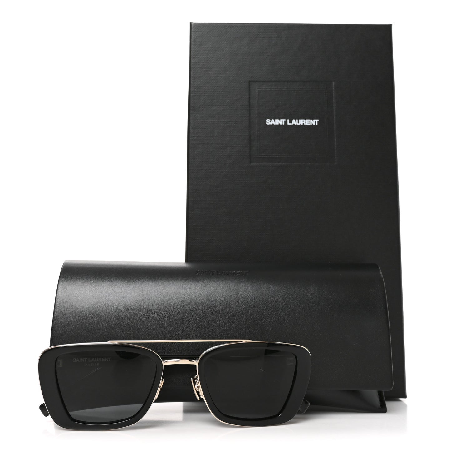 Acetate Blaze Sunglasses SL 825 Black