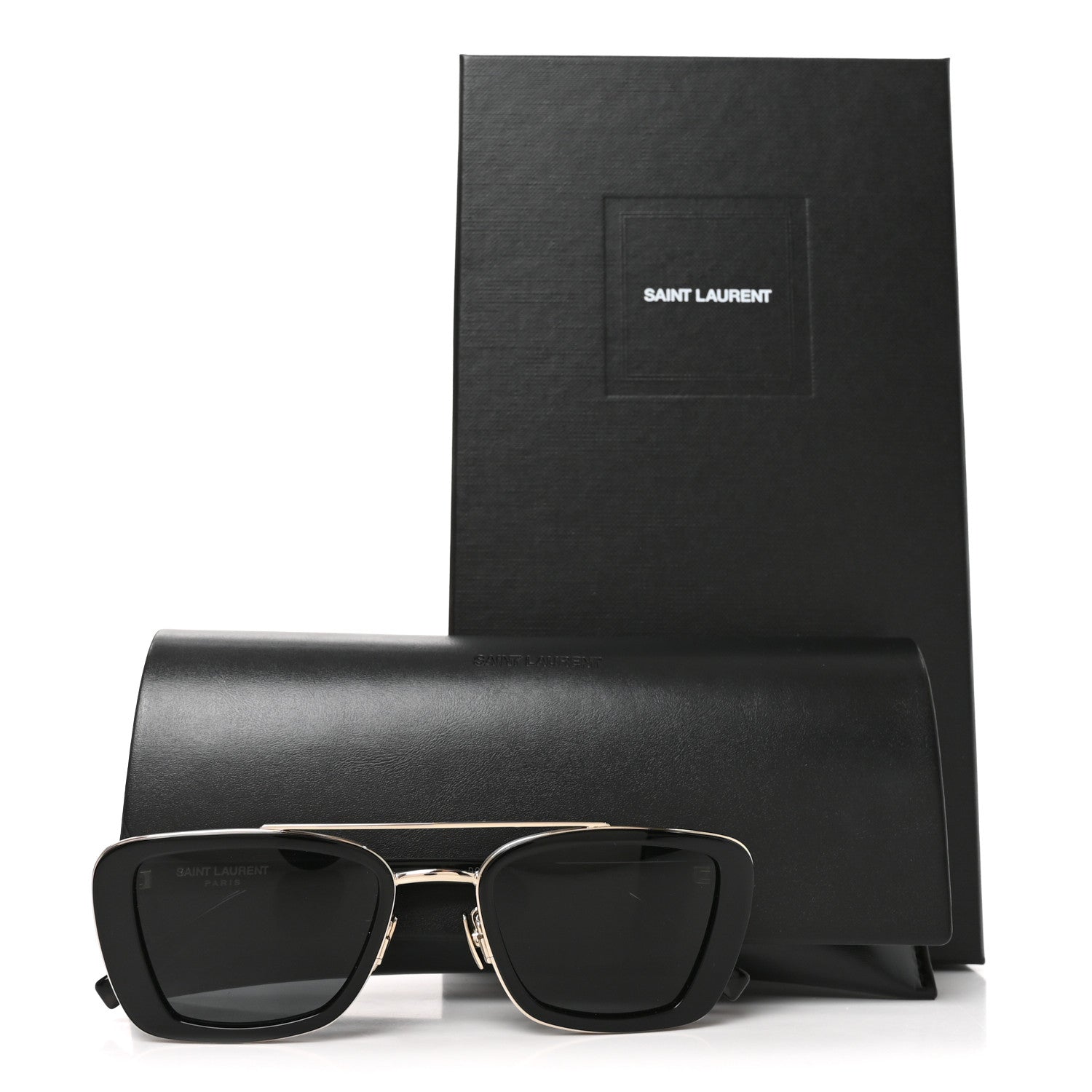 Saint Laurent Acetate Blaze Sunglasses SL 825 Black 8 of 8