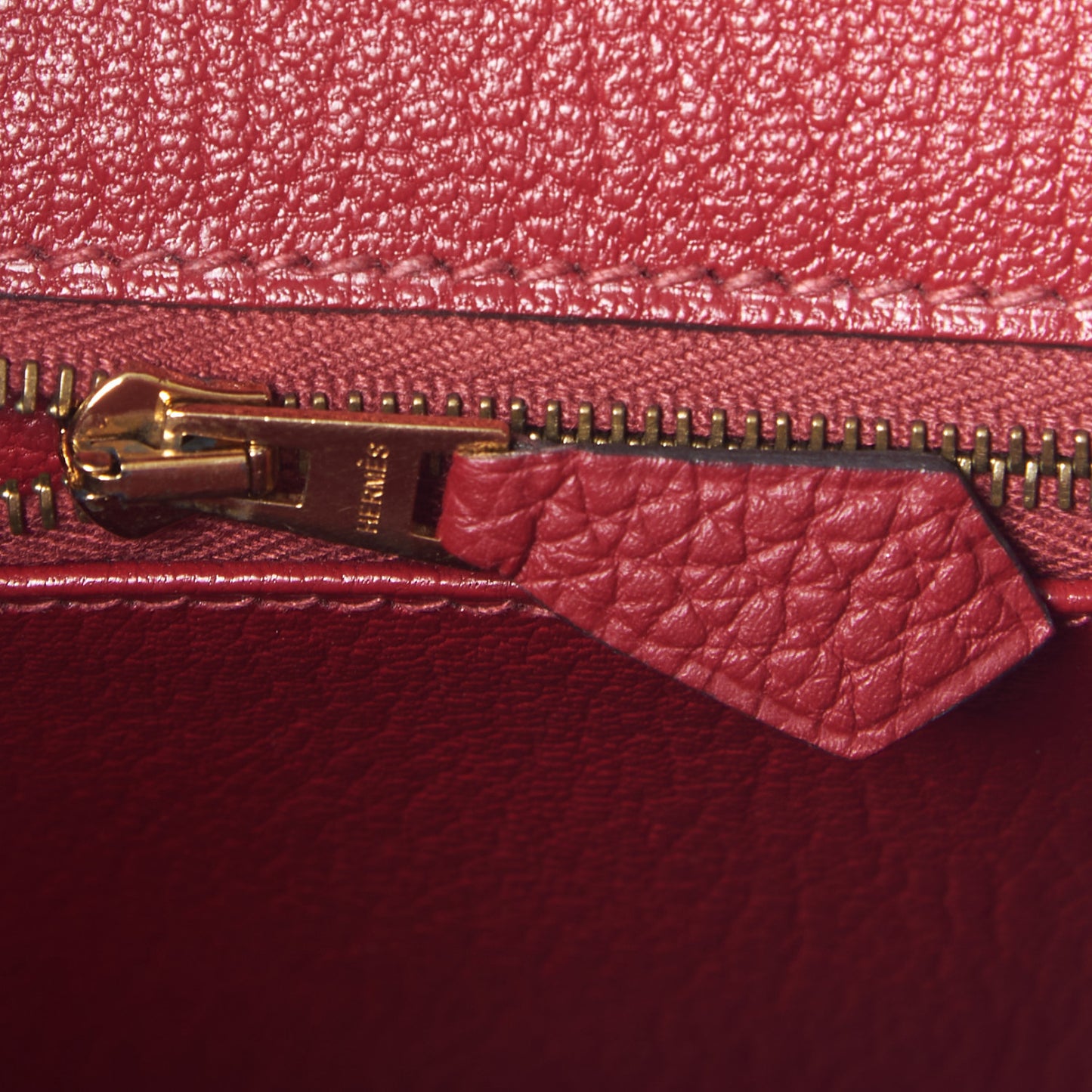Togo Birkin 30 Rouge Grenat